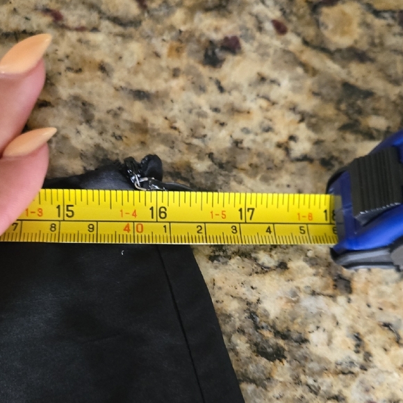 Vintage Clio Black 100% Silk Maxi Skirt Tassel Hem '90s Phoebe Buffay Aesthetic - Picture 5 of 7